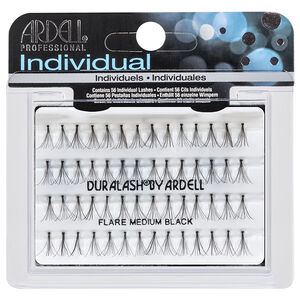 Faux-cils individuels en touffes médium,  Faux-cils individuels en touffes médium