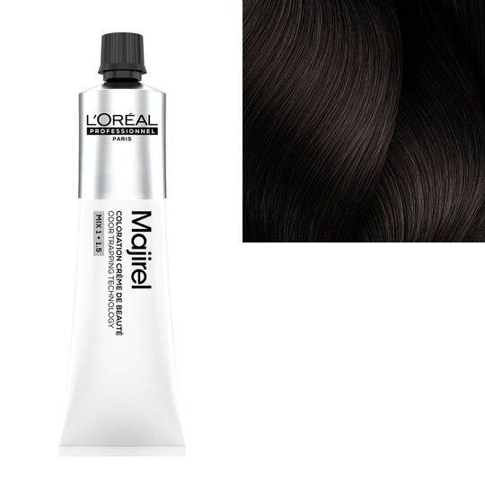 Coloration crème de beauté Majirel 5.12 châtain clair cendré irisé