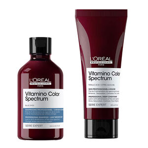 Rituel neutralisant Vitamino Color Spectrum cheveux châtains clairs, anti-orange