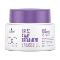 Masque lissant pour cheveux indisciplin&eacute;s BC Frizz Away