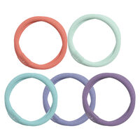 5 Élastiques Hair Tie pastels
