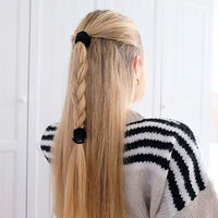 5 &Eacute;lastiques Hair Tie noirs