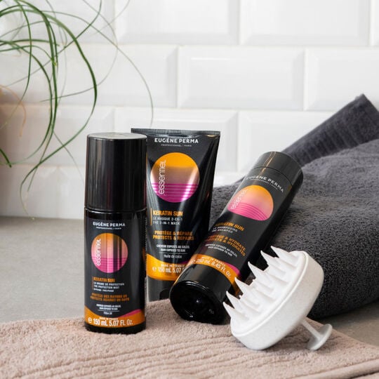 Shampooing réhydratant après-soleil Keratin Sun