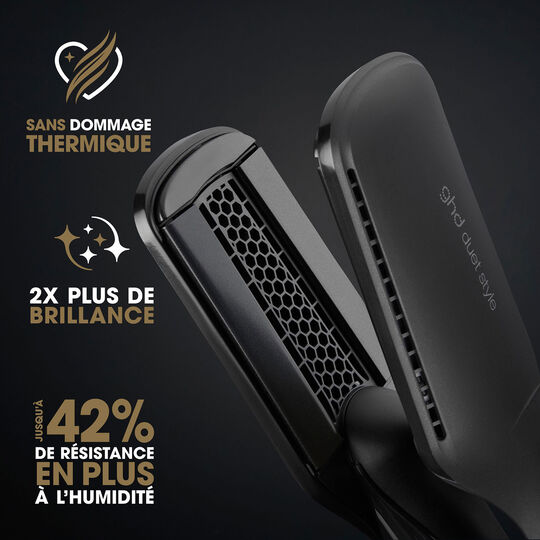 Lisseur s&eacute;chant Duet Style noir
