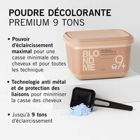 Poudre compacte décolorante PPL9+ Blondme 450gr