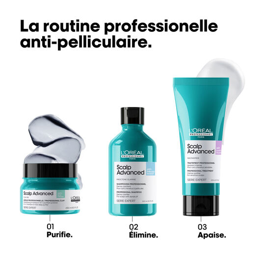 Shampooing dermo-clarifiant anti-pelliculaire Scalp Advanced 300ml