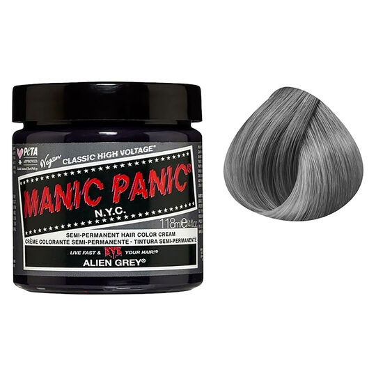 Coloration semi-permanente alien grey