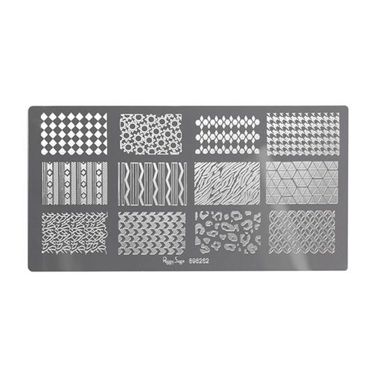 Plaque de stamping nail art 2