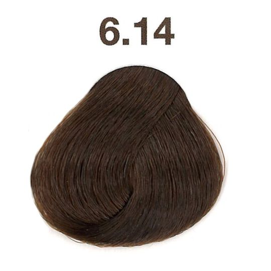 Coloration permanente Majirel 6.14 blond fonc&eacute; cendr&eacute; cuivr&eacute;