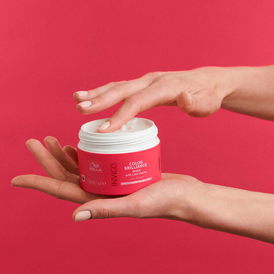 Masque cheveux colorés fins à normaux Invigo Color Brilliance 500ml