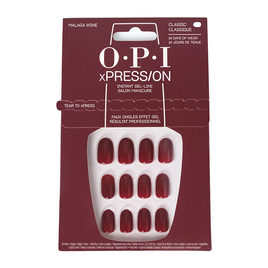Faux ongles xpress/on malaga wine