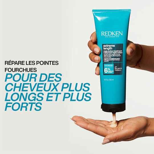 Traitement triple action pour cheveux longs Extreme Length,  Traitement triple action pour cheveux longs Extreme Length
