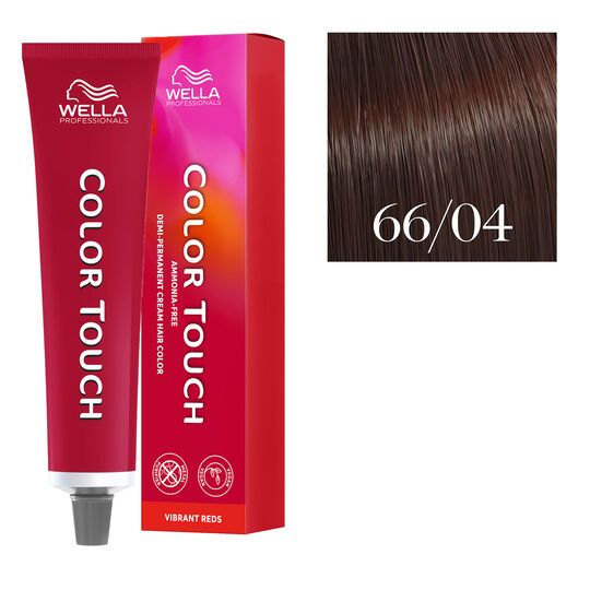 Coloration semi-permanente Color Touch 66/04 blond fonc&eacute; naturel cuivr&eacute;