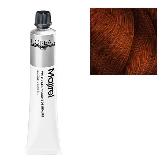 Coloration permanente Majirel Majirouge rubilane 6.40 blond fonc&eacute; cuivr&eacute; intense