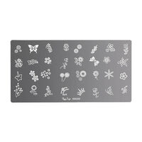 Plaque de stamping nail art 5