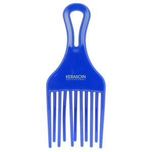 Peigne afro vague bleu