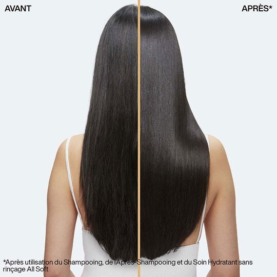 Soin sans rin&ccedil;age hydratant cheveux secs All Soft Moisture Restore