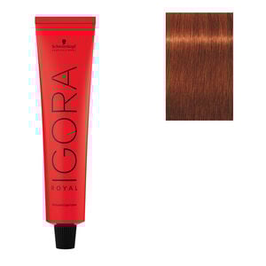 Coloration permanente Igora Royal 6-77 blond fonc&eacute; cuivr&eacute; extra