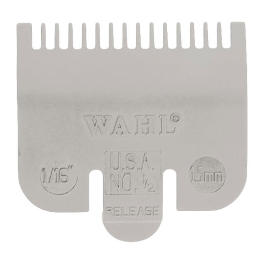 Guide de coupe pour tondeuses de coupe n&deg; 0.5 / 1.5mm + n&deg;1.5 / 4.5mm