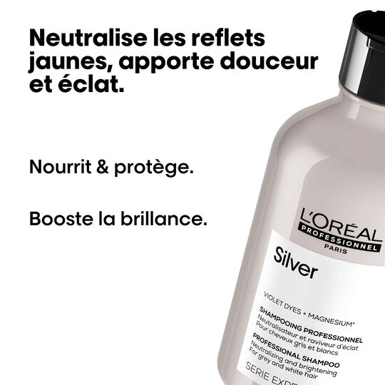 Shampooing d&eacute;jaunissant Silver 300 ml