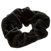 Chouchou velours noir,  Chouchou velours noir