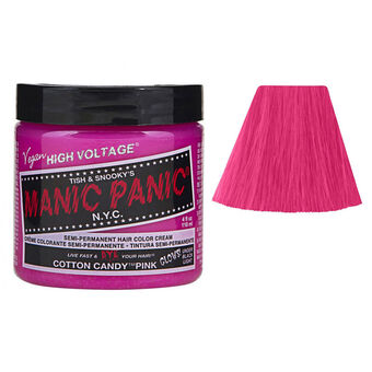 Coloration semi-permanente Manic Panic fluo cotton candy pink