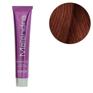 Coloration permanente Maïandra 6.44 blond foncé cuivré intense
