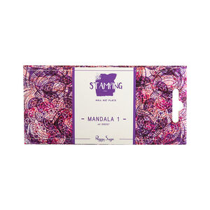 Plaque de stamping Mandala