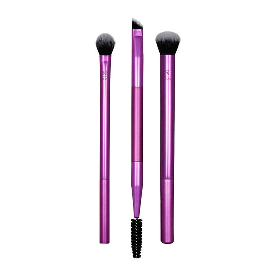 Kit 3 pinceaux pour les yeux,  Kit 3 pinceaux pour les yeux