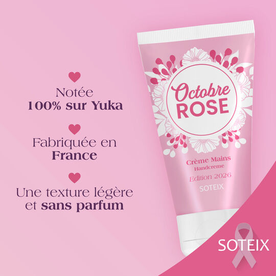 Cr&egrave;me mains &eacute;dition limit&eacute;e Octobre rose