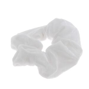 Chouchou velours blanc,  Chouchou velours blanc