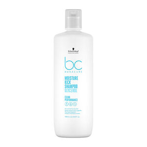 Shampooing hydratant cheveux normaux &agrave; secs ou boucl&eacute;s BC Moisture Kick 1000ml