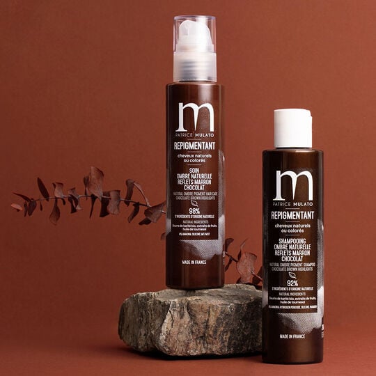 Soin repigmentant cheveux naturels ou color&eacute;s ombre naturelle