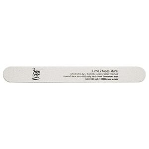 Lime &agrave; ongles 2 faces lavable 100/100 blanc, pour ongles naturels