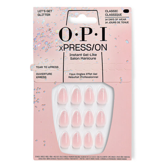 Faux ongles xpress/on let's get glitter