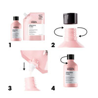 Shampooing cheveux colorés Vitamino Color recharge 500ml