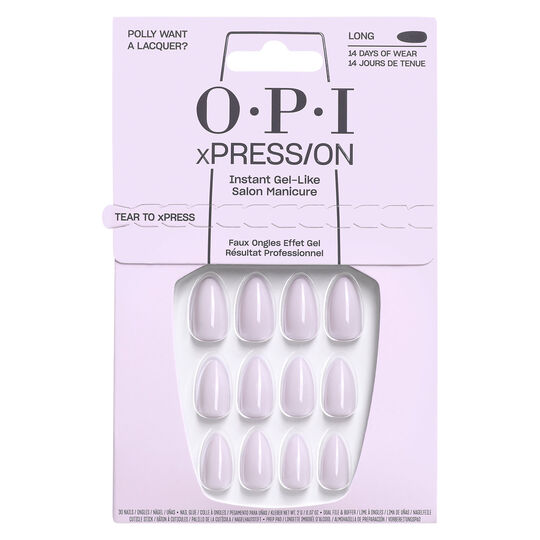 Faux ongles xpress/on polly want a lacquer