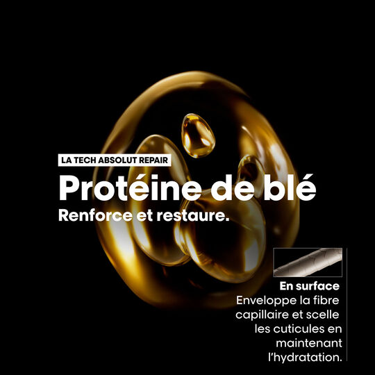 Huile 10 en 1 pour cheveux normaux &agrave; sensibilis&eacute;s Absolut Repair 30 ml