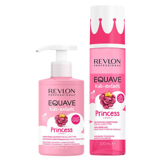 Duo shampooing & d&eacute;m&ecirc;lant enfant Equave Kids princess look
