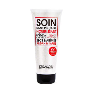 Soin sans rinçage nourrissant pour cheveux secs,  Soin sans rinçage nourrissant pour cheveux secs