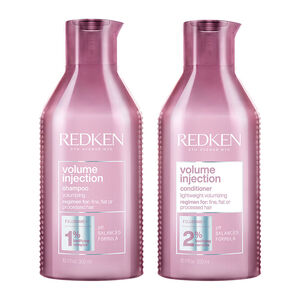 Le rituel Volume Injection pour cheveux fins