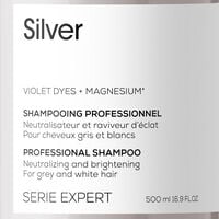 Shampooing déjaunissant Silver 500 ml,  Shampooing déjaunissant Silver 500 ml