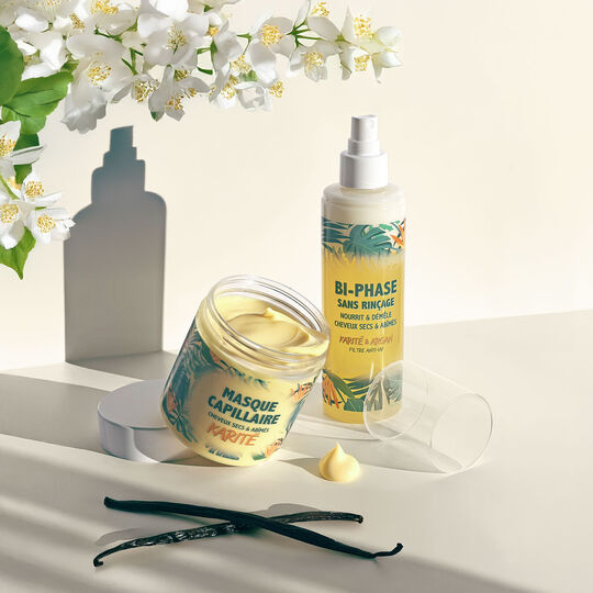 Démêlant bi-phase à l'argan et au karité 200ml,  Démêlant bi-phase à l'argan et au karité 200ml