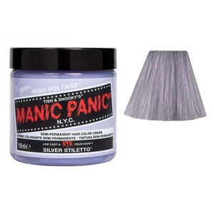 Coloration semi-permanente Manic Panic silver stiletto,  Coloration semi-permanente Manic Panic silver stiletto