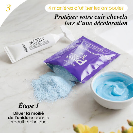 Ampoule de protection des cheveux Keraprotect 10 unidoses 10ml