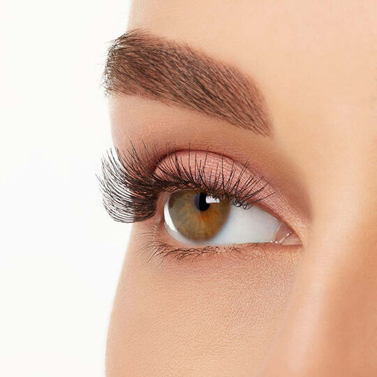 Faux-cils individuels en touffes m&eacute;dium