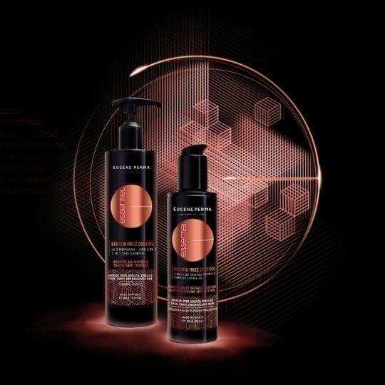Shampooing 2 en 1 Essentiel Keratin Frizz Control 400ml