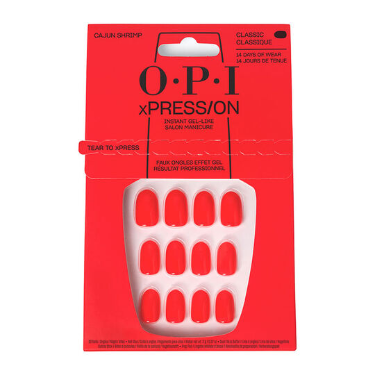 Faux ongles xpress/on cajun shrimp,  Faux ongles xpress/on cajun shrimp