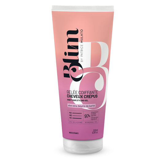 Gel&eacute;e coiffante cheveux cr&eacute;pus Blim