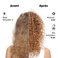 Coloration ton sur ton Dia Color 8.23 blond clair iris&eacute; dor&eacute;